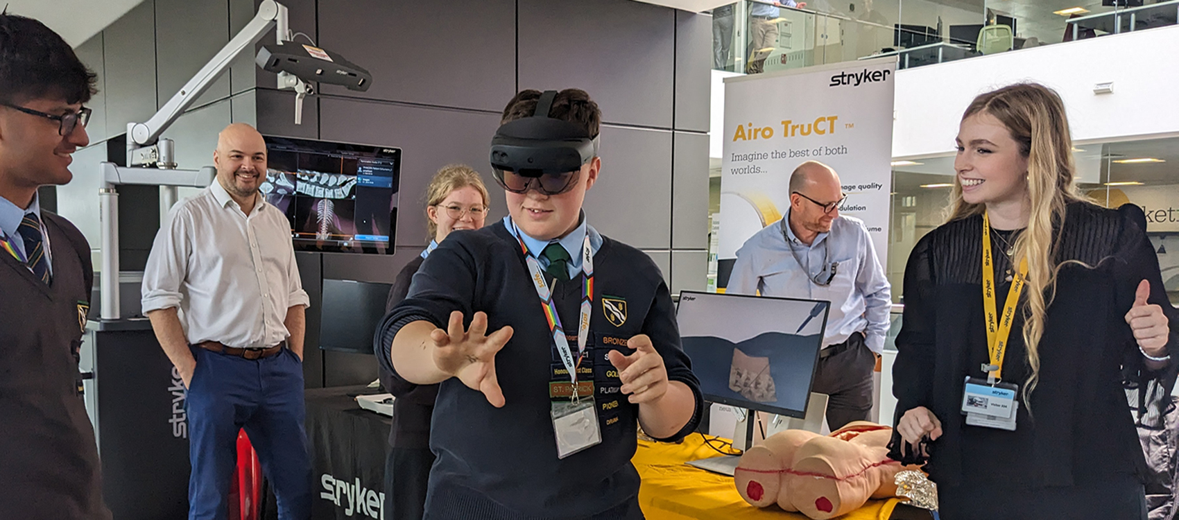 Kennet pupils attend a careers fair Kennet pupils attend a careers fair